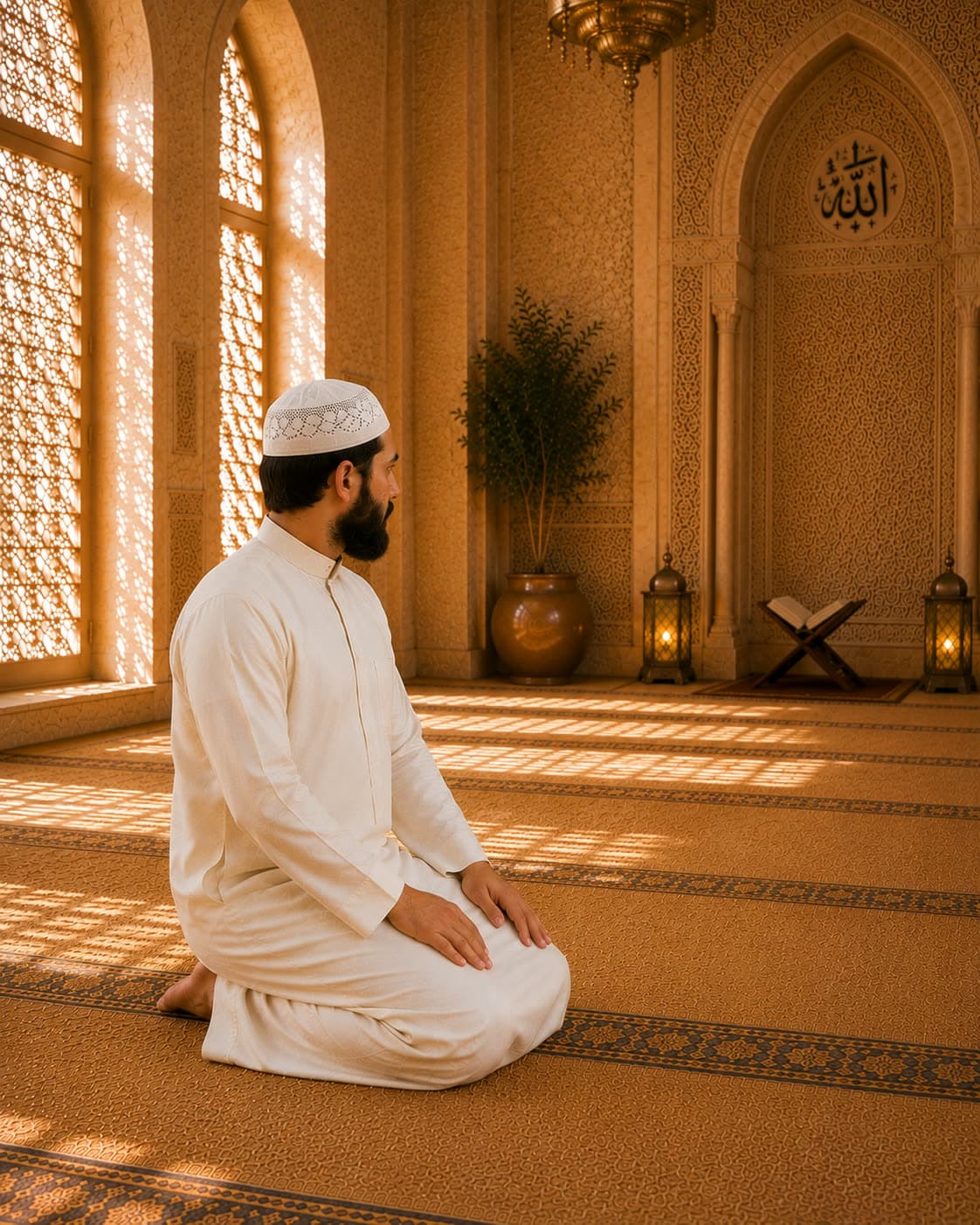 Salam — close the prayer