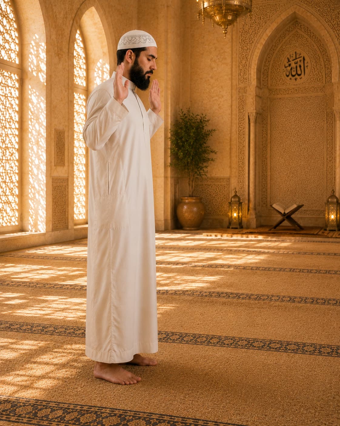 Takbir — open the prayer