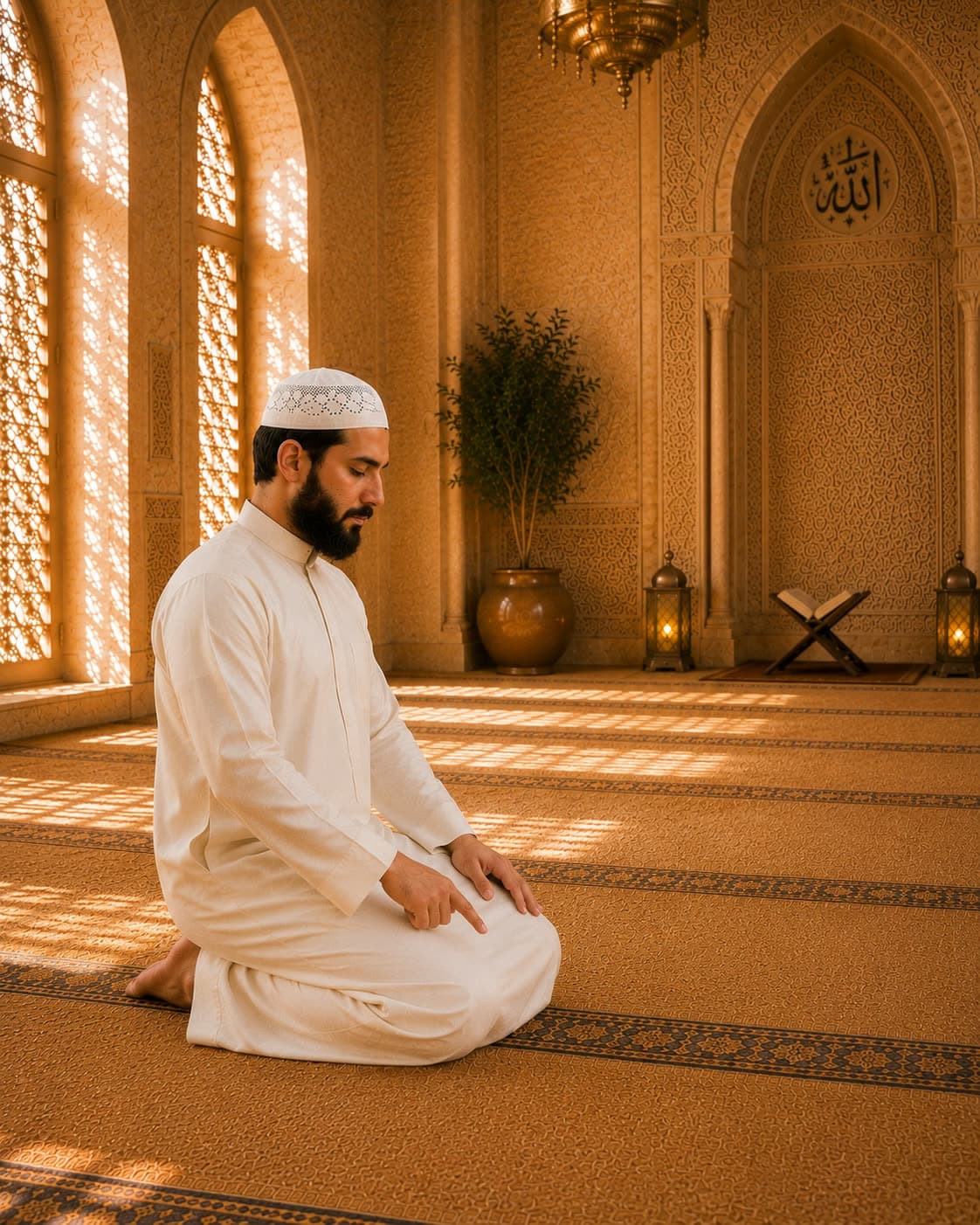 Tashahhud, sitting